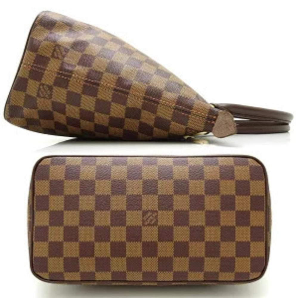 Louis Vuitton Brown Damier Ebene Bag Tote Brown Saleya